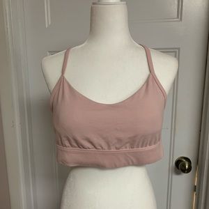 Blush Sports Bra